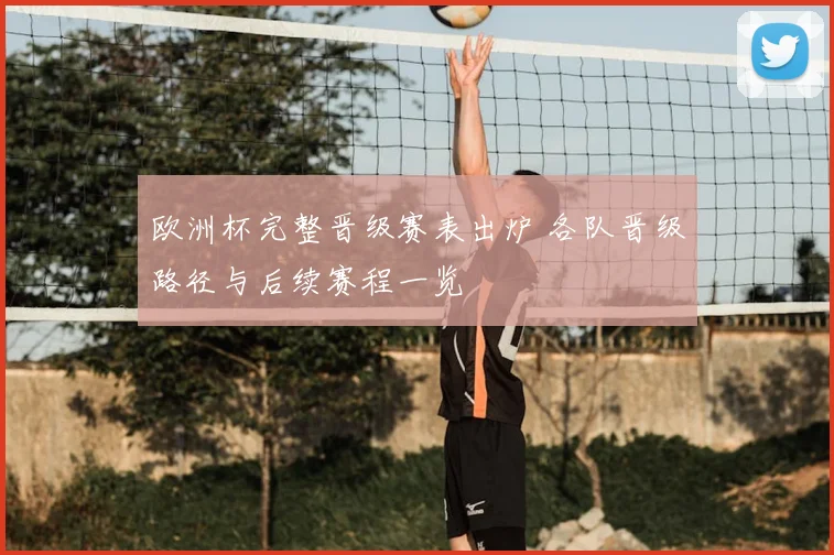 欧洲杯完整晋级赛表出炉 各队晋级路径与后续赛程一览